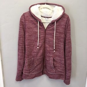 Sherpa hoodie